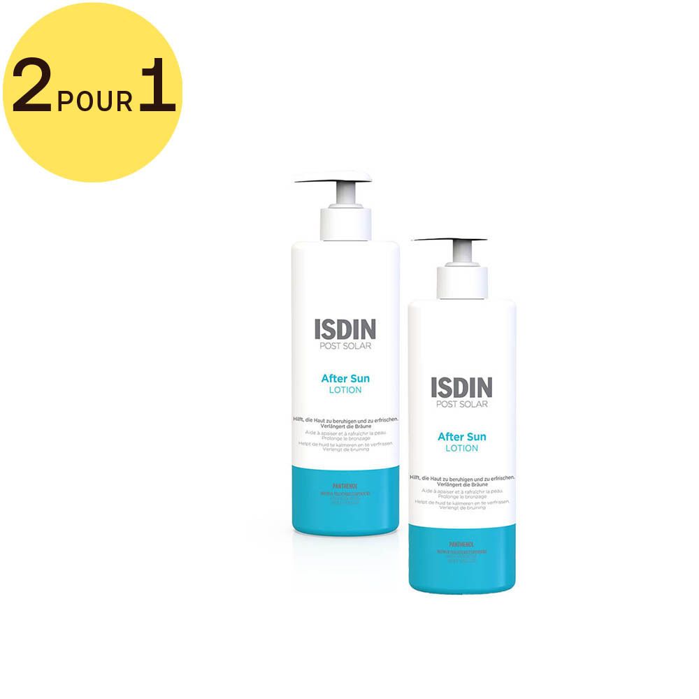 Post-solar ISDIN After Sun Lotion 2 pour 1