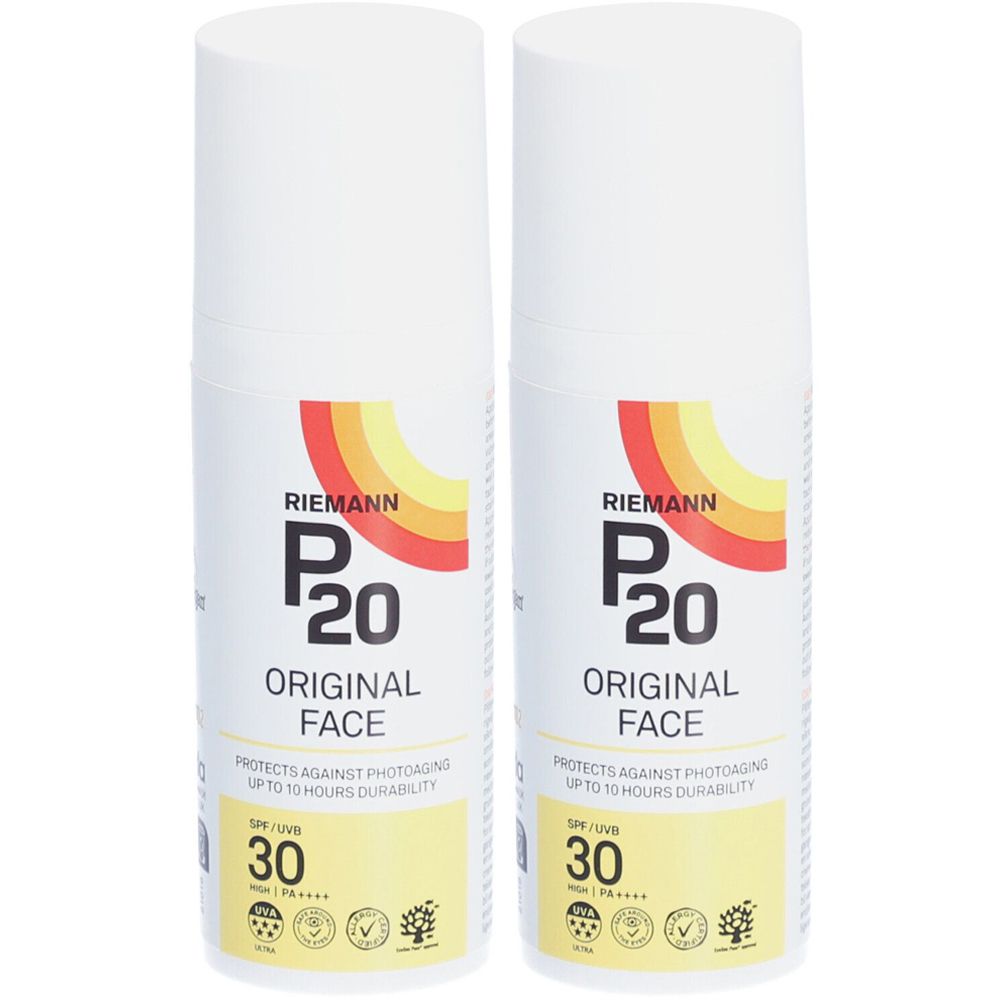 P20 Original Face Zonnecrème SPF30 2 voor 1