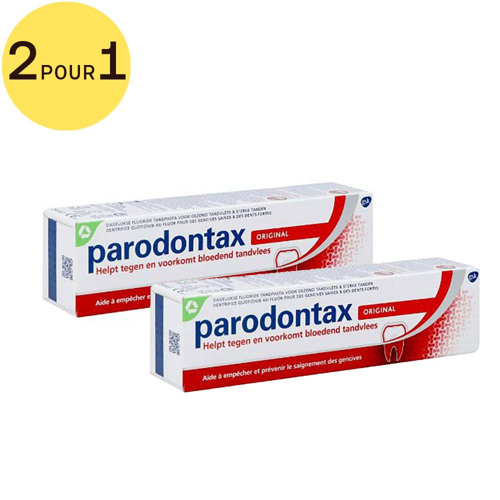  Parodontax Dentifrice Original 2 pour 1