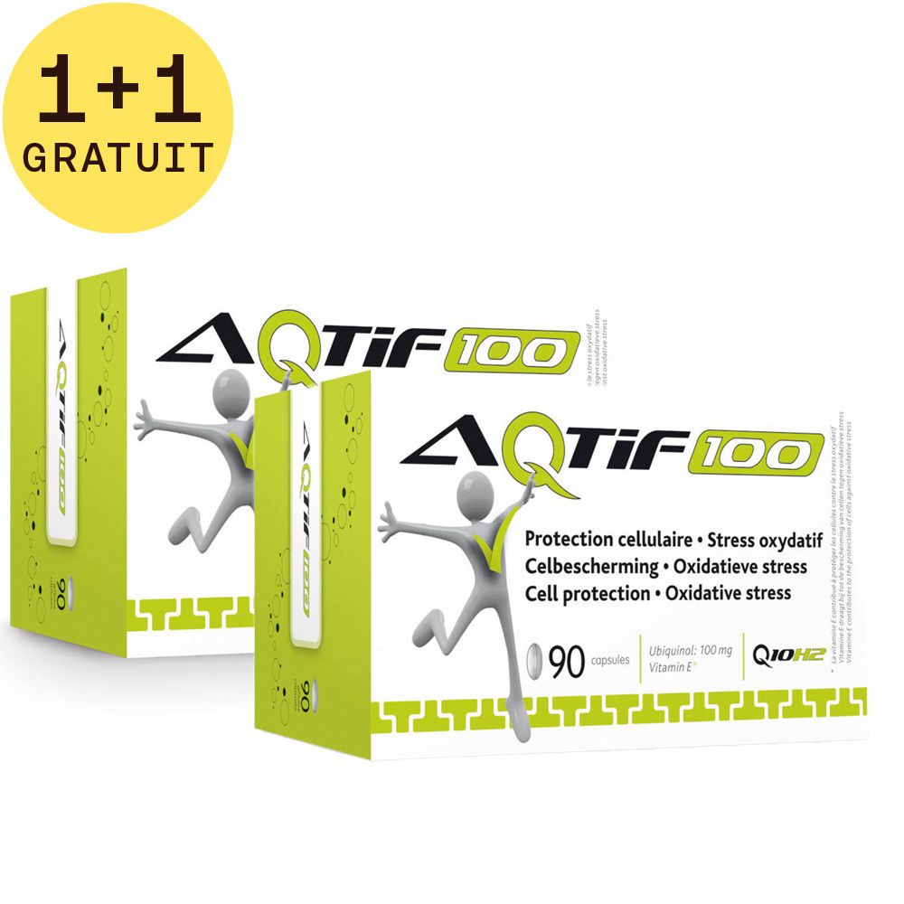 AQTIF 100 1+1 GRATUIT