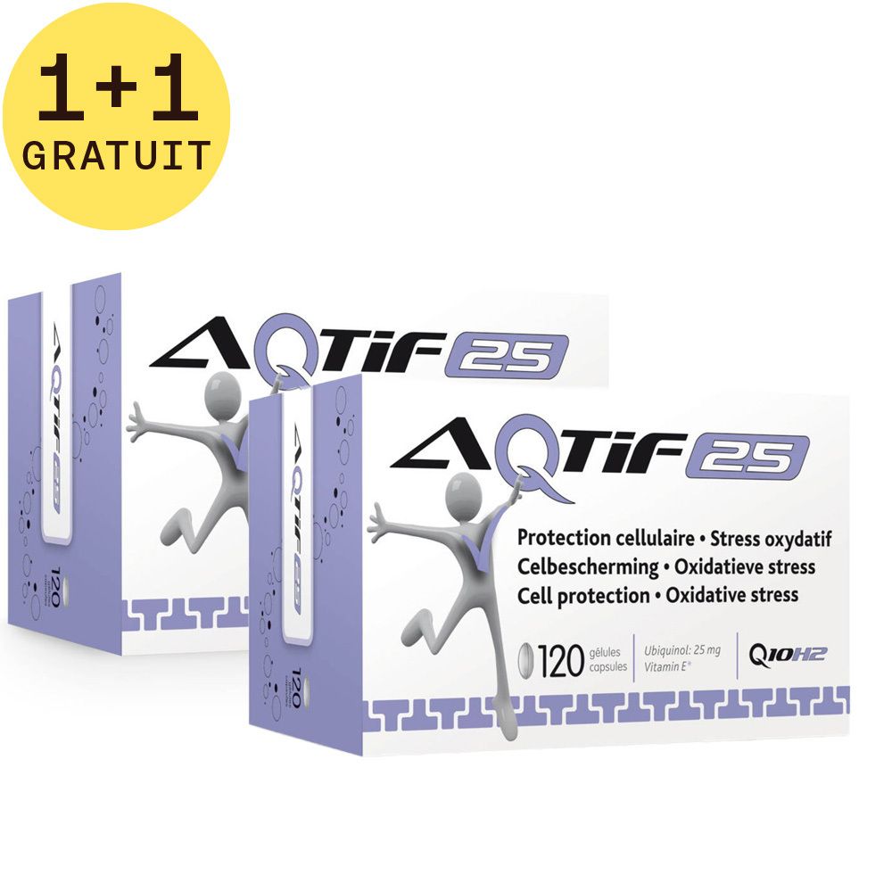 Aqtif 25 1+1 GRATUIT