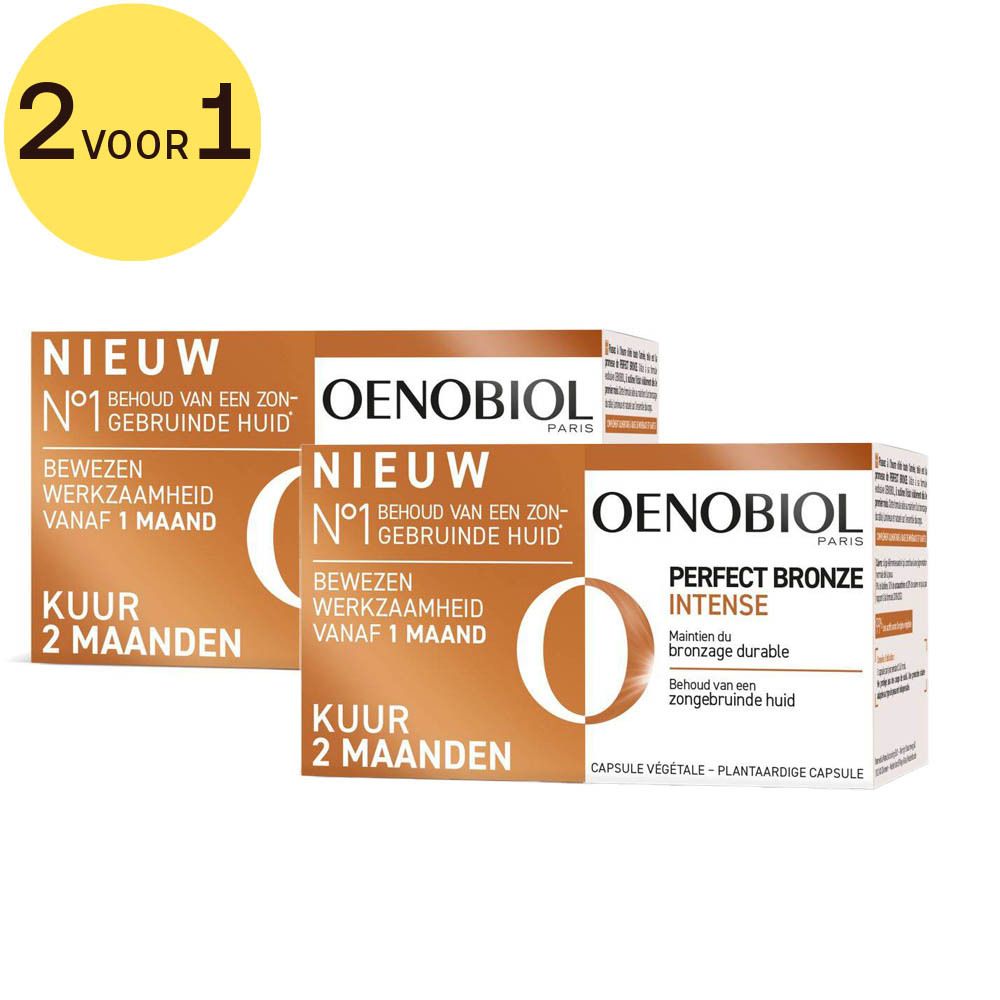 Oenobiol Perfect Bronze Intense 2 voor 1
