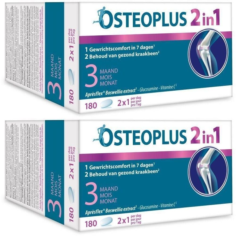 Osteoplus 2-in-1 - 2 voor 1