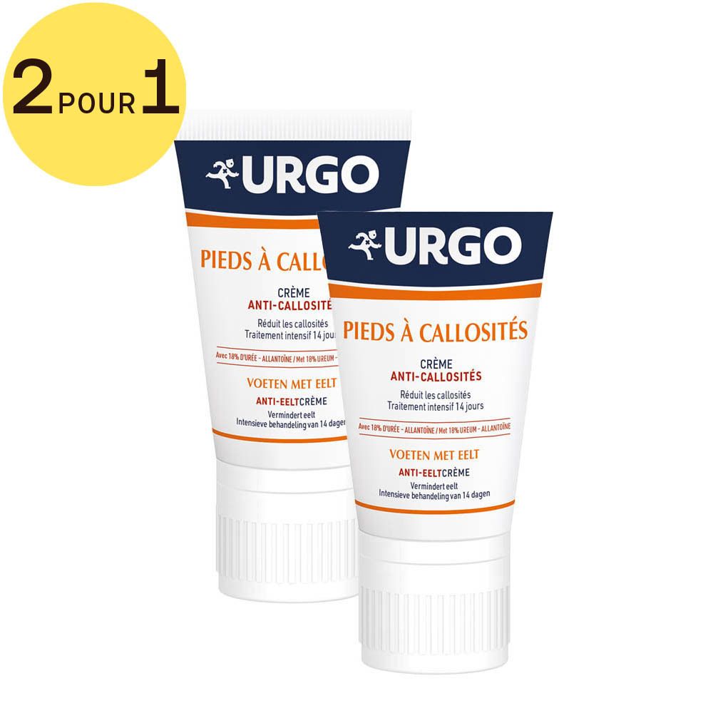 Urgo Crème Anti-Callosités 2 pour 1