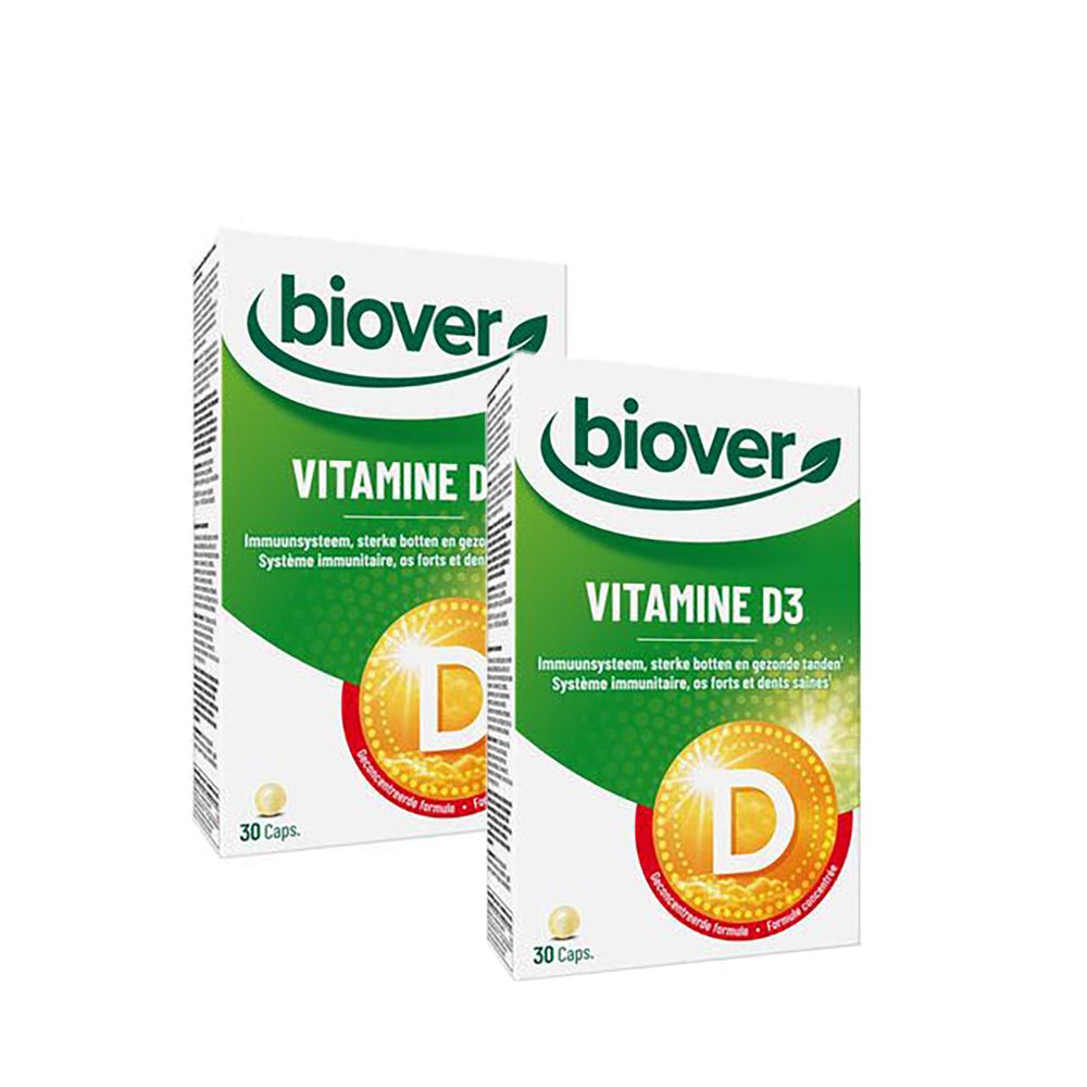 Biover Vitamine D3 1+1 GRATIS