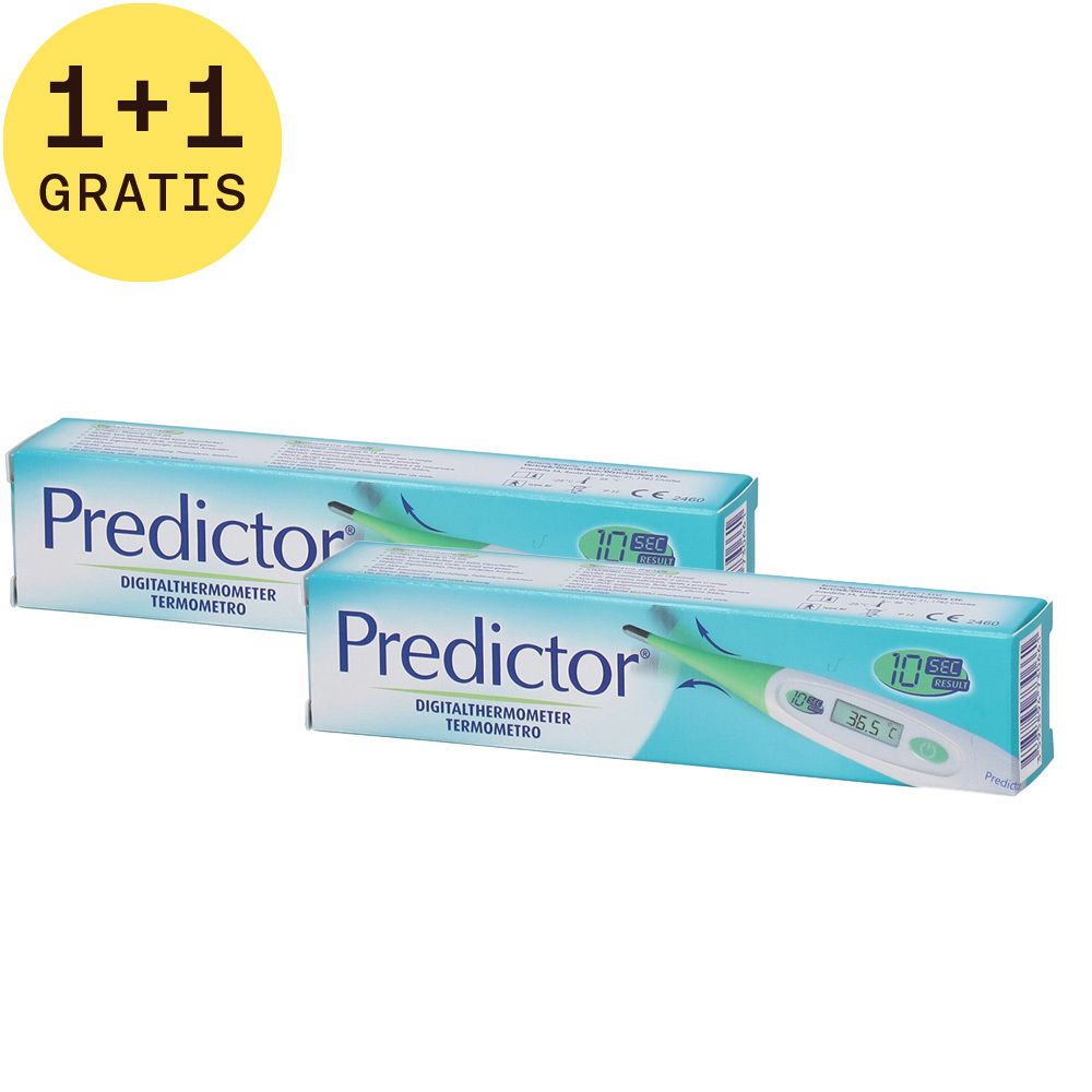 Predictor Thermometer Digitaal 1+1 GRATIS