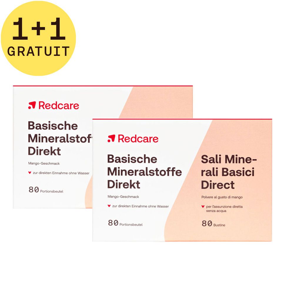 Redcare Minéraux de Base Direct 1+1 GRATUIT