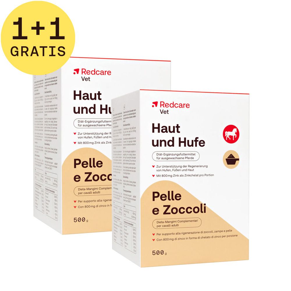 Redcare Vet Huid en Hoeven 1+1 GRATIS