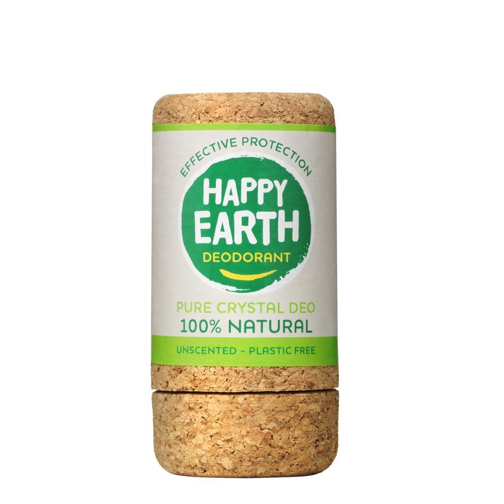 Happy Earth Stick Déodorant Naturel 100% Sans Parfum Pure Crystal