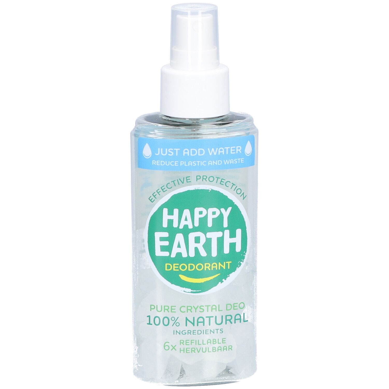 Happy Earth 100% Natuurlijke Deodorant Spray Pure Crystal