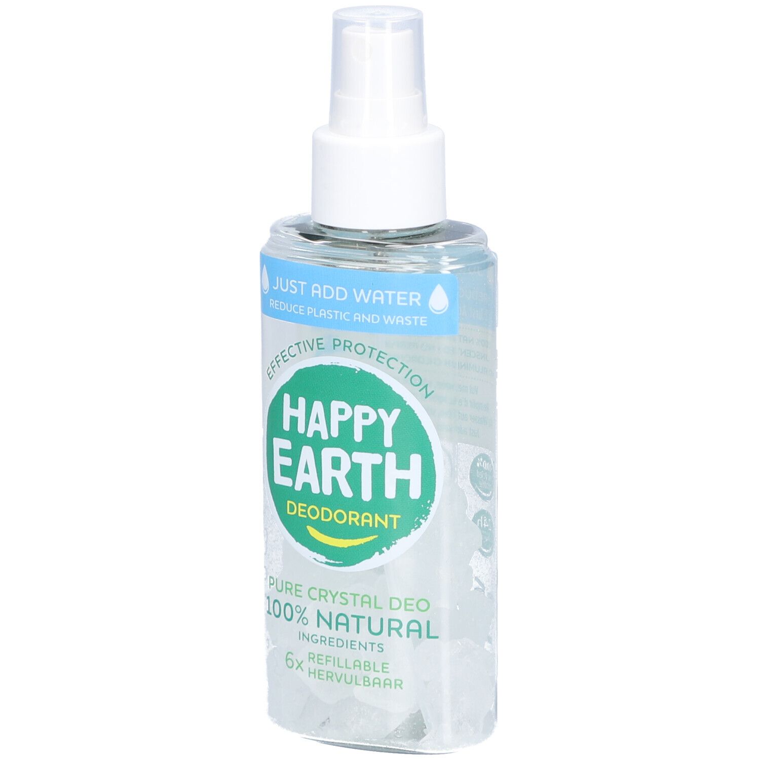 Happy Earth 100% Natuurlijke Deodorant Spray Pure Crystal
