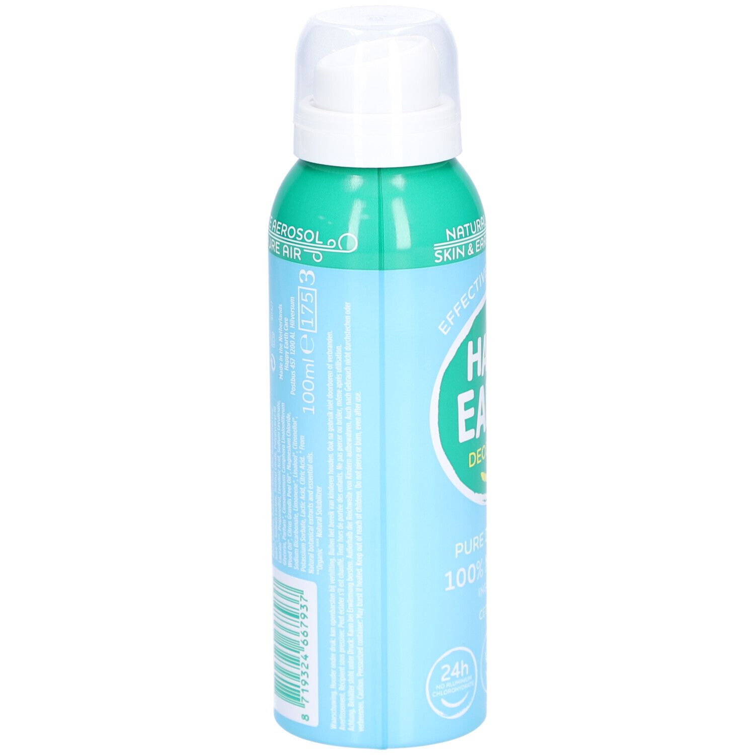 Happy Earth 100% Natuurlijke Deodorant Spray Cedar & Lime