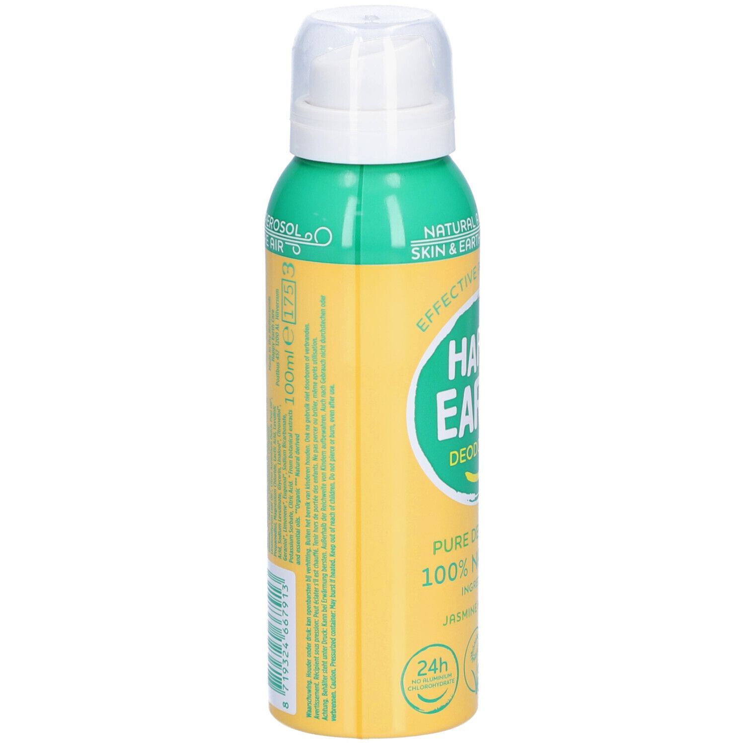 Happy Earth 100% Natuurlijke Deodorant Spray Air Jasmine & Ho Wood
