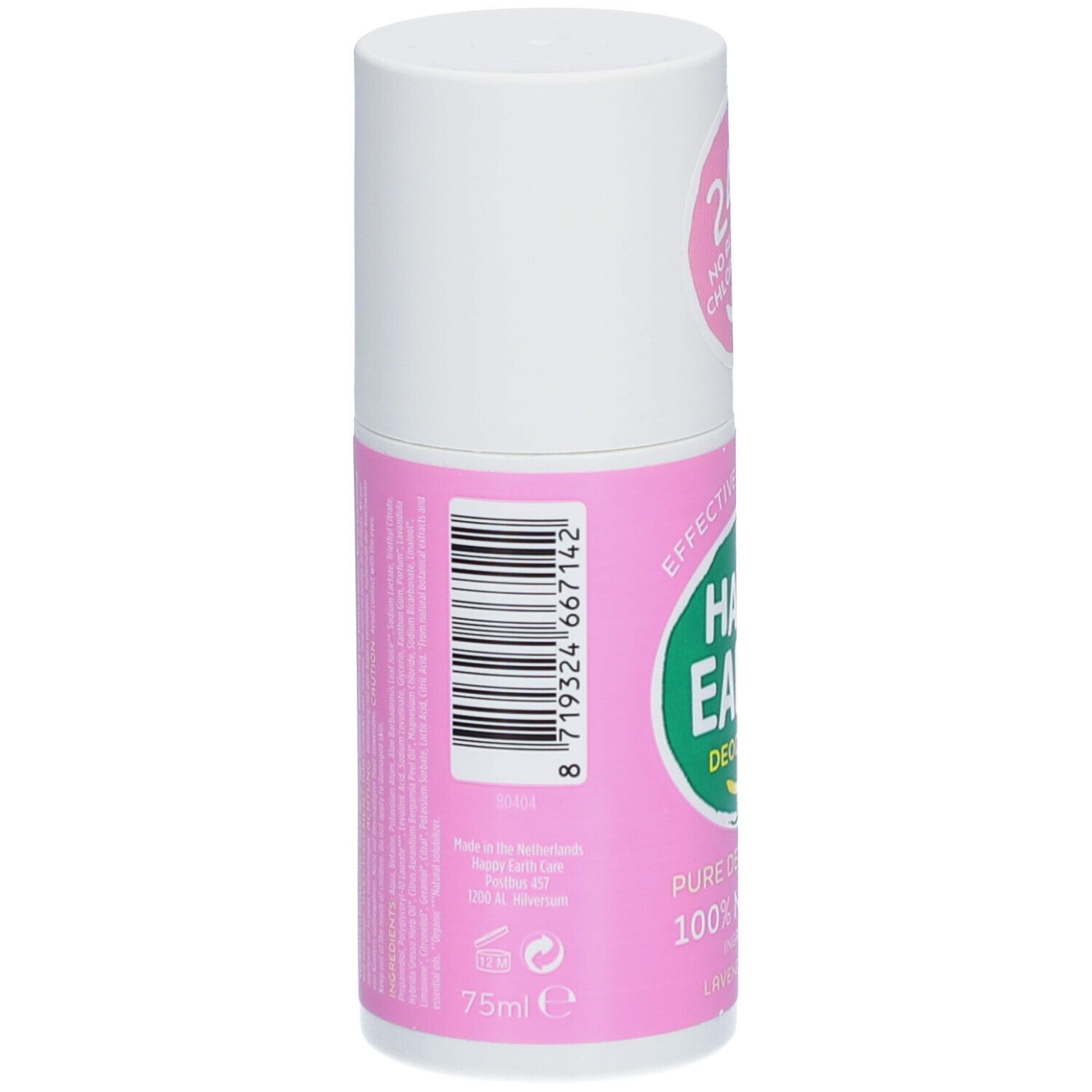 Happy Earth 100% Natuurlijke Deodorant Roller Lavender & Ylang