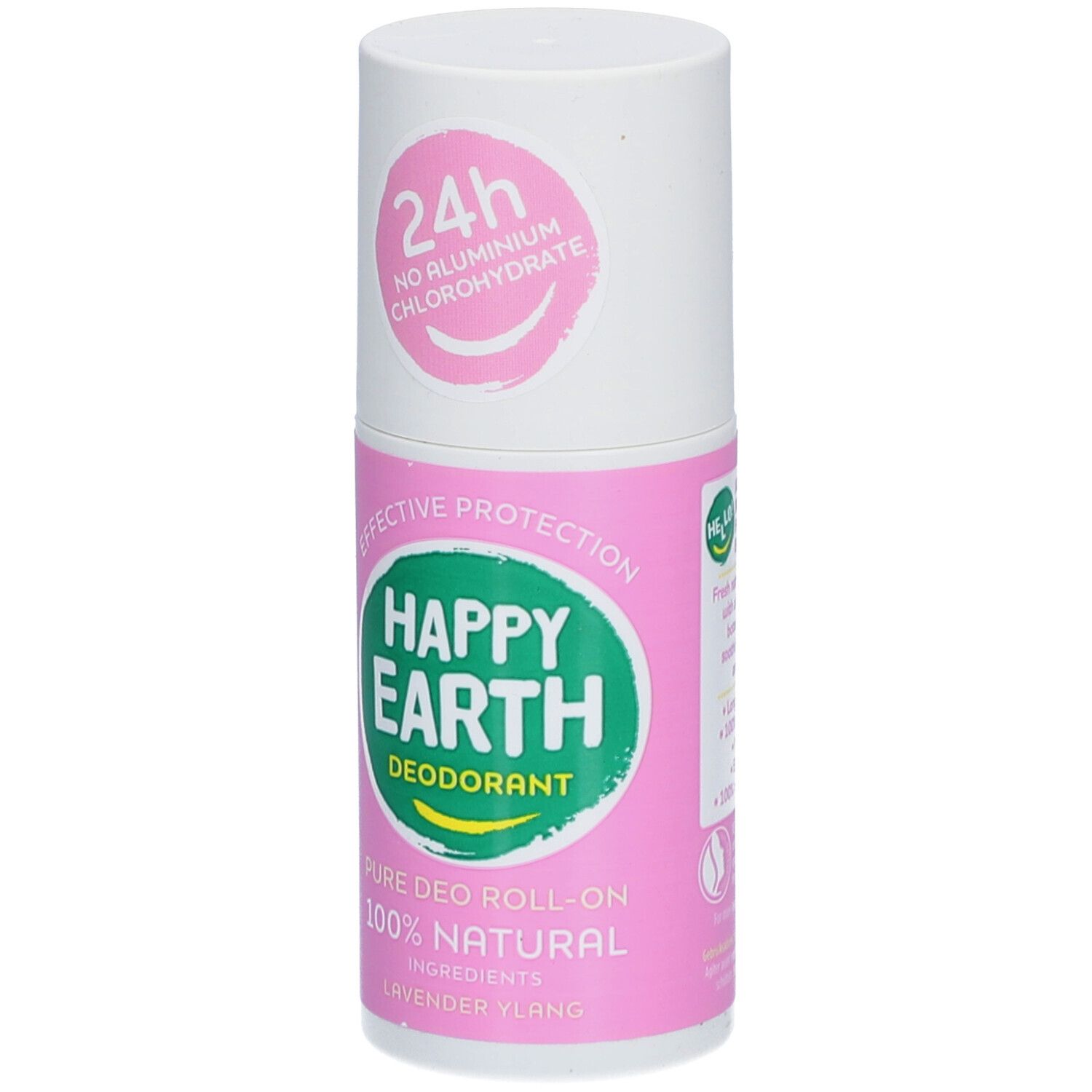 Happy Earth 100% Natuurlijke Deodorant Roller Lavender & Ylang