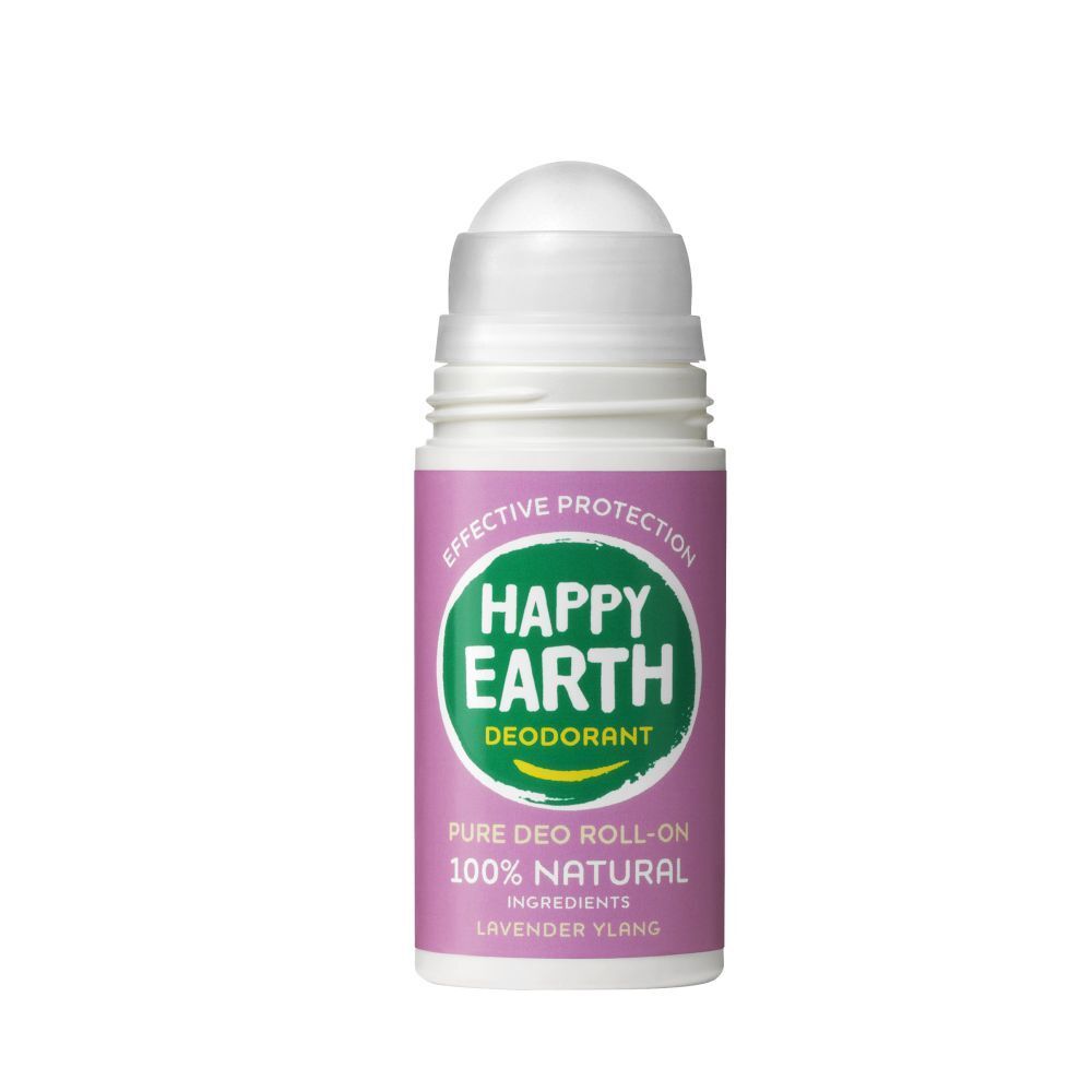 Happy Earth 100% Natuurlijke Deodorant Roller Lavender & Ylang