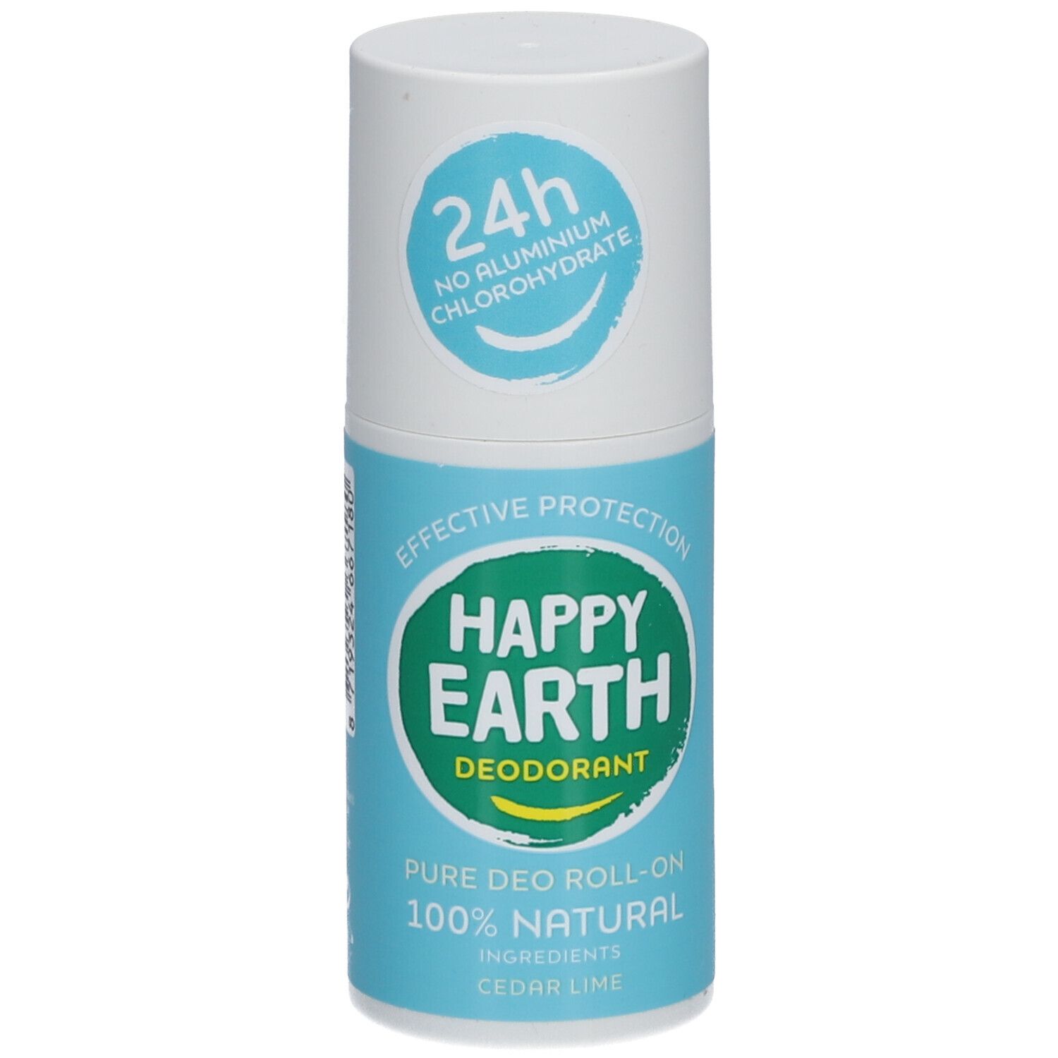 Happy Earth 100% Natuurlijke Deodorant Roller Cedar & Lime