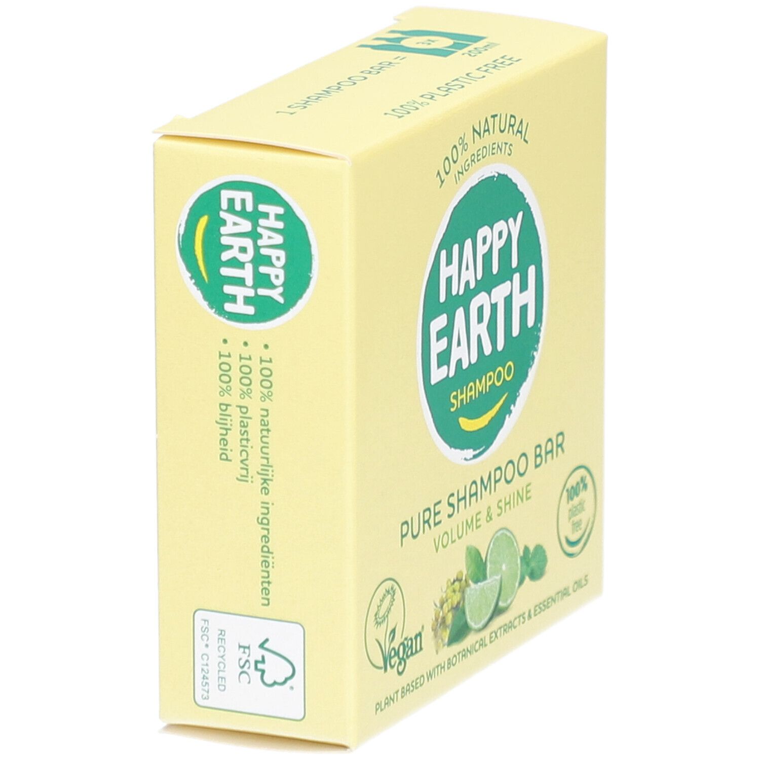 Happy Earth 100% Natuurlijke Shower Bar Volume & Shine