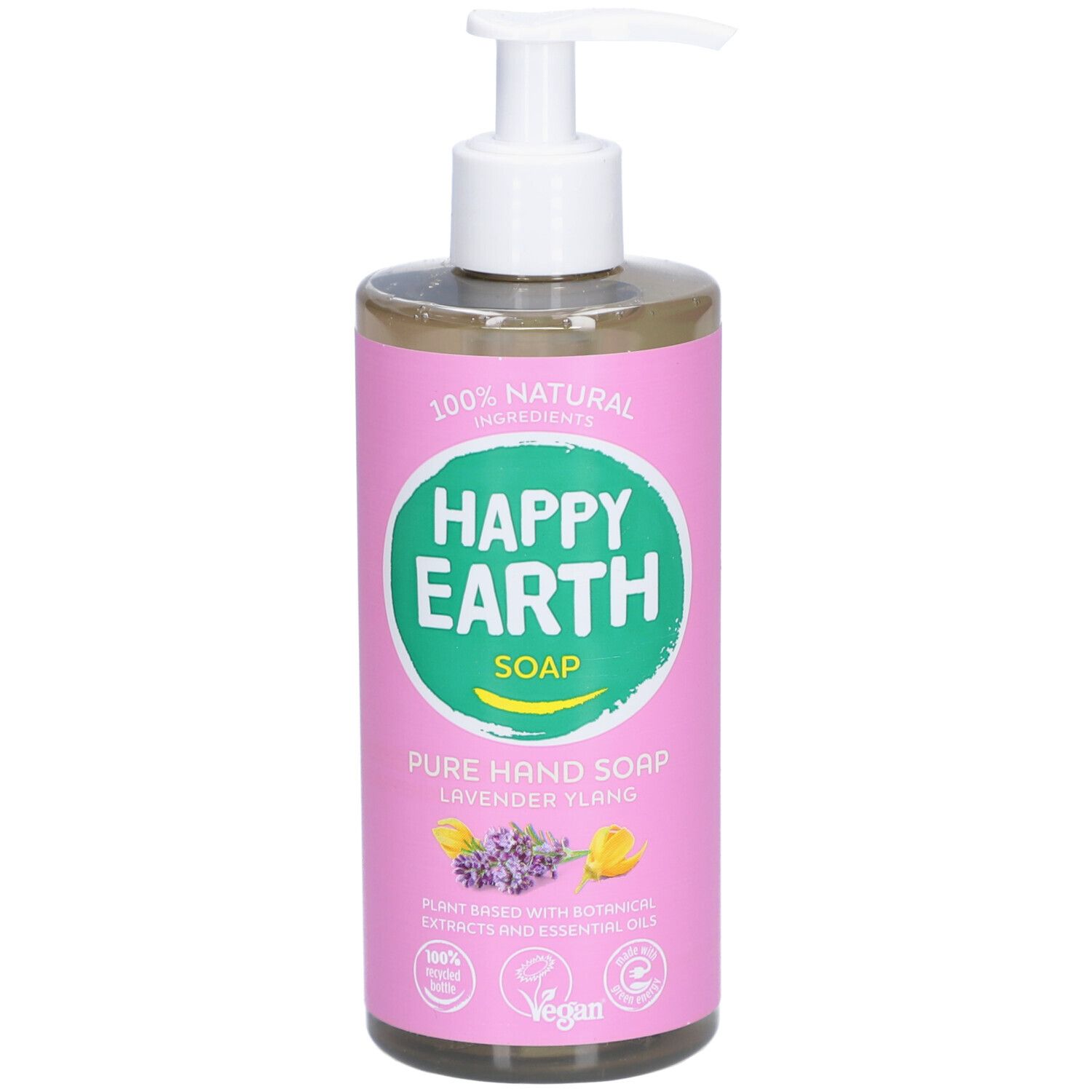 Happy Earth 100% Natuurlijke Handzeep Lavender & Ylang