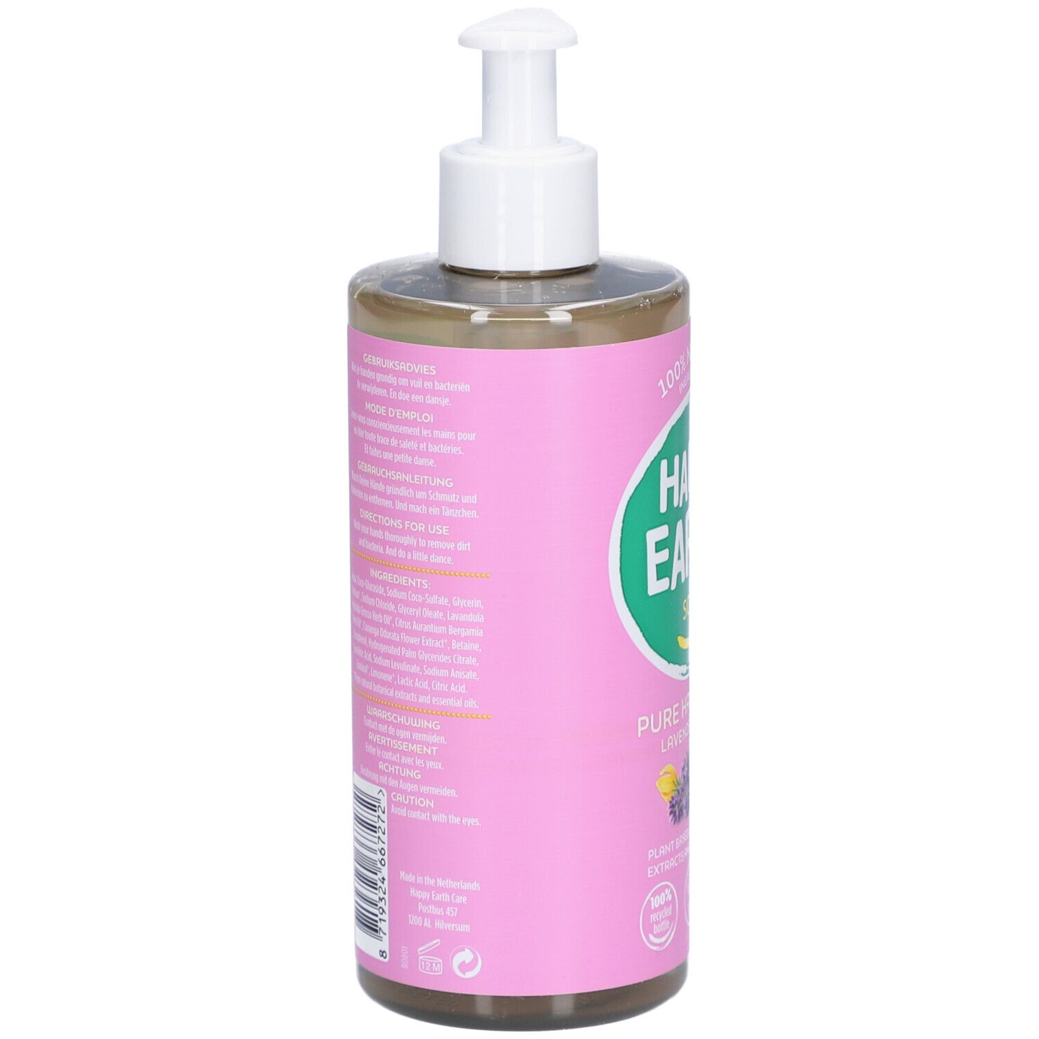 Happy Earth 100% Natuurlijke Handzeep Lavender & Ylang