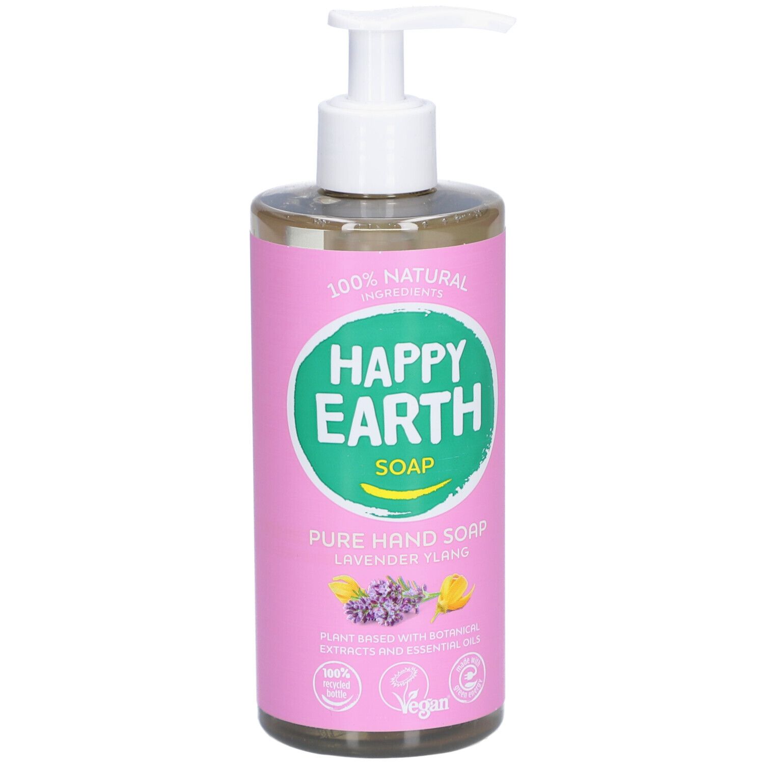 Happy Earth 100% Natuurlijke Handzeep Lavender & Ylang