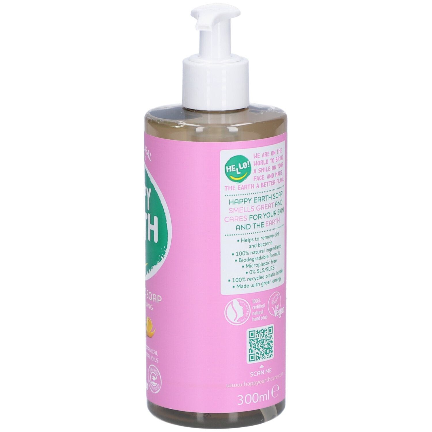 Happy Earth 100% Natuurlijke Handzeep Lavender & Ylang