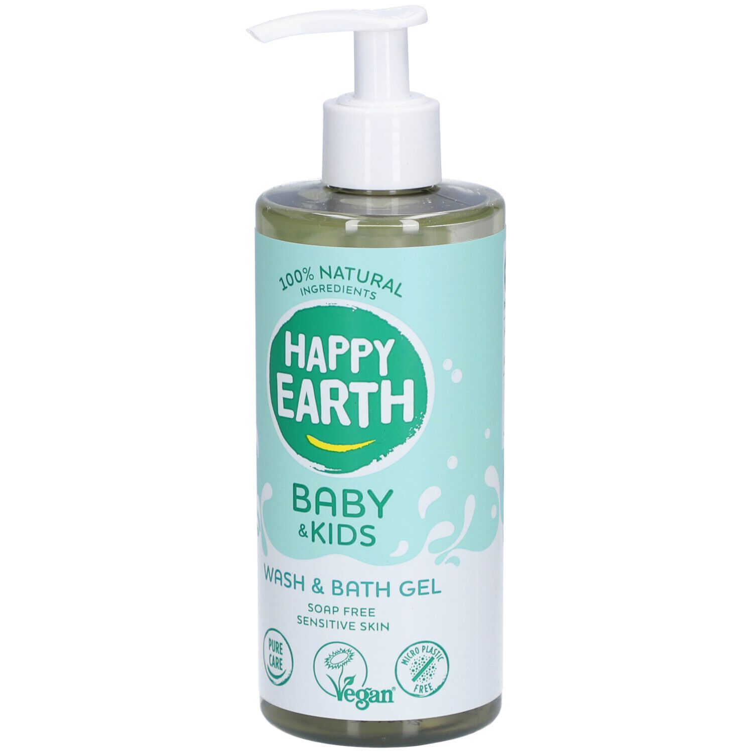 Happy Earth 100% Natuurlijke Was- & Badgel Baby & Kids