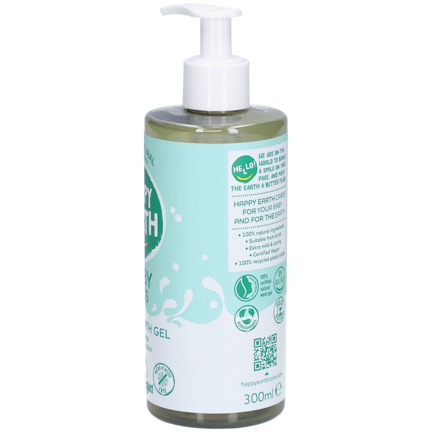 Happy Earth 100% Natuurlijke Was- & Badgel Baby & Kids