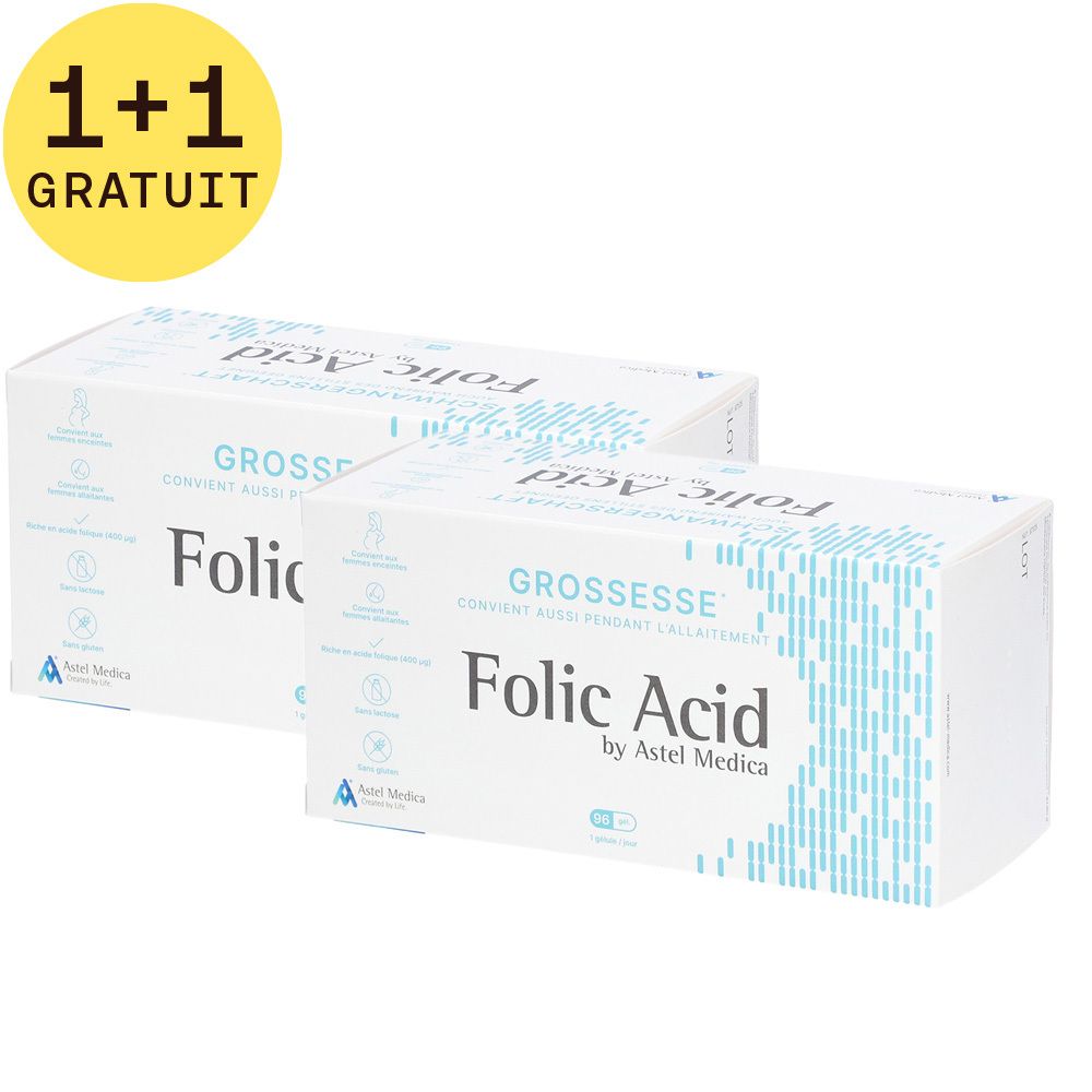 Astel Medica Acide Folique 1+1 GRATUIT