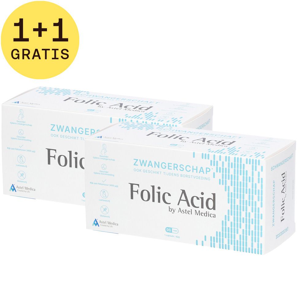 Astel Medica Folic Acid 1+1 GRATIS