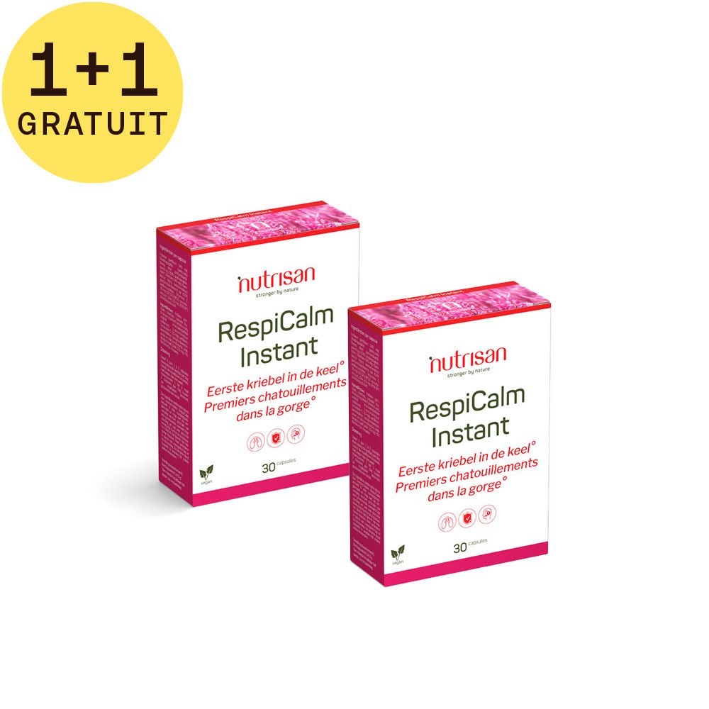 Nutrisan RespiCalm Instant 1+1 GRATUIT