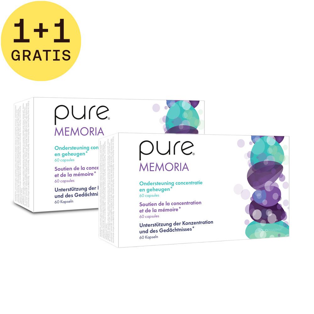 Pure® Memoria 1+1 GRATIS
