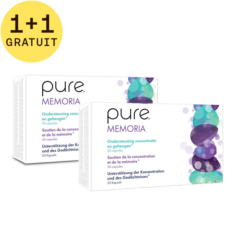 Pure® Memoria 1+1 GRATUIT