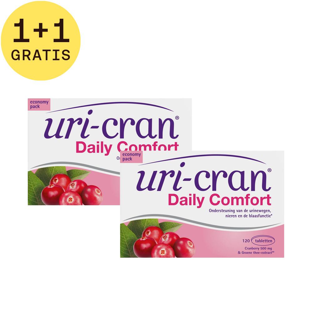 Uri-cran® Daily Comfort 1+1 GRATIS