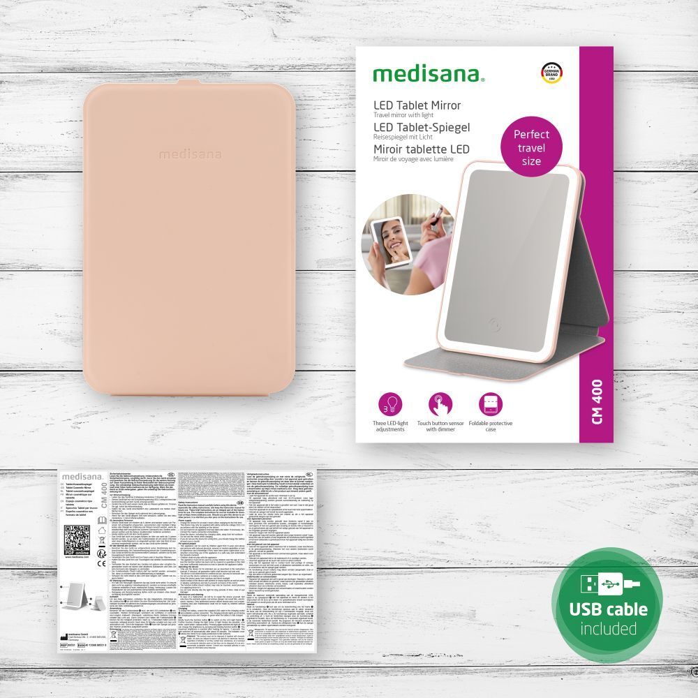 Medisana CM 400 | LED Tablet Mirror