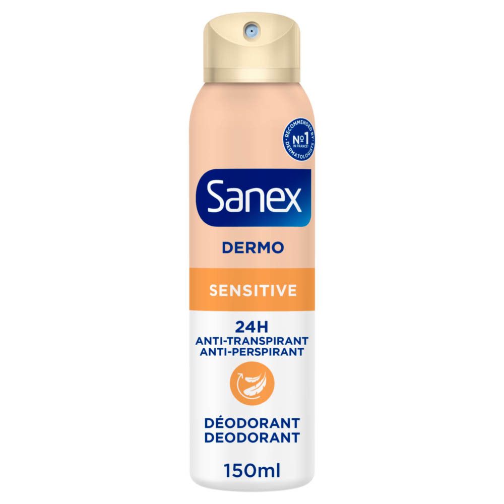 Sanex Dermo Sensitive Anti-irriation Déodorant 24H