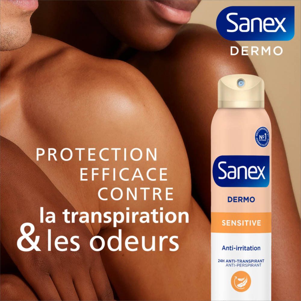 Sanex Dermo Sensitive Anti-irriation Déodorant 24H