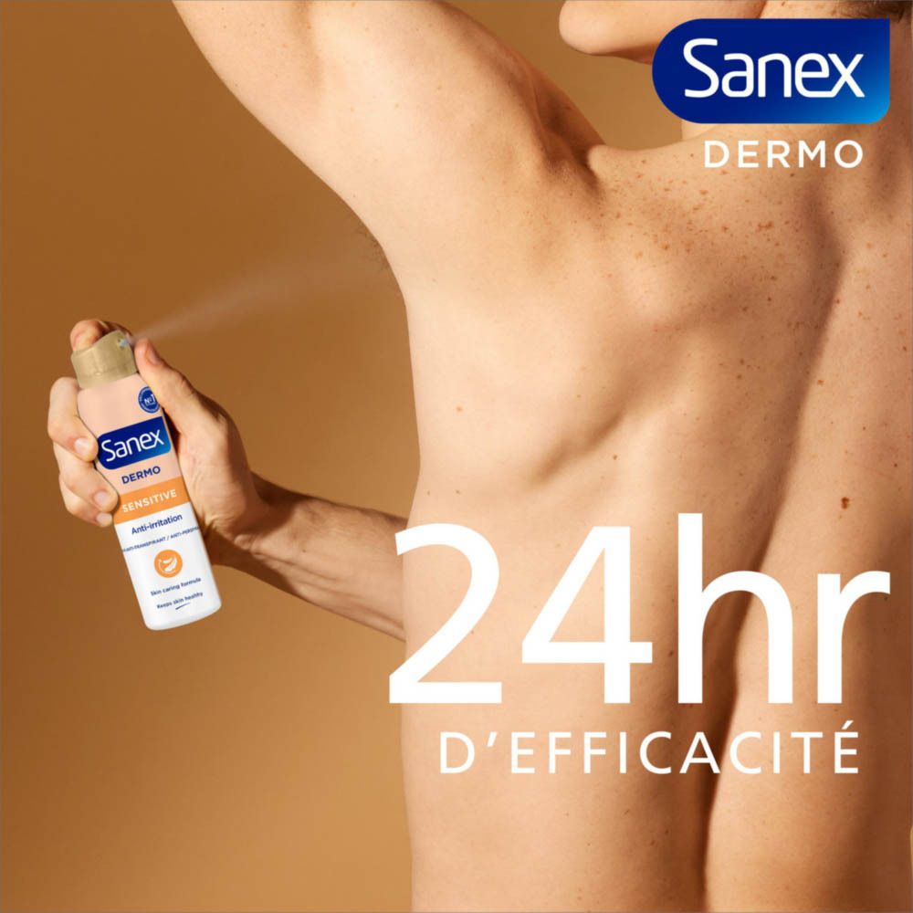 Sanex Dermo Sensitive Anti-irriation Déodorant 24H