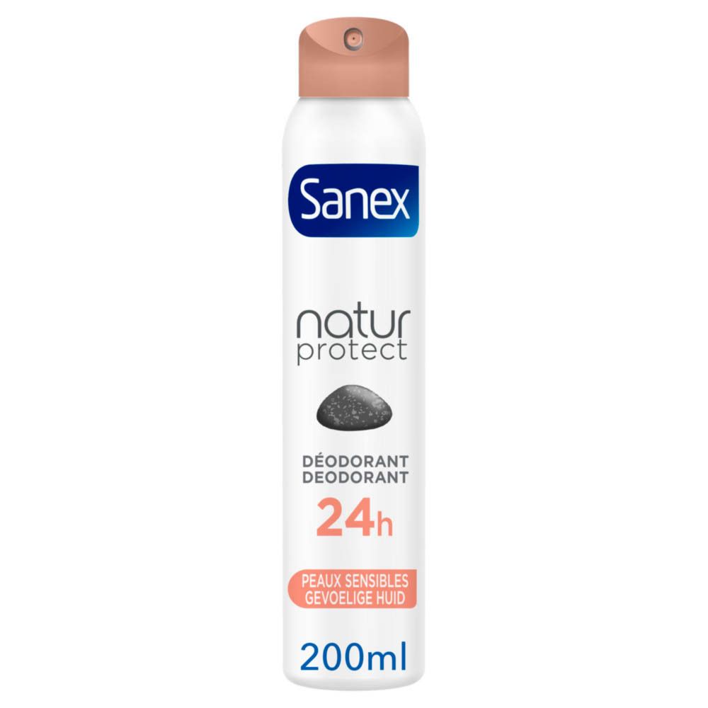Sanex Natur Protect | Déodorant à la Pierre d'Alun | Peaux Sensibles 24H