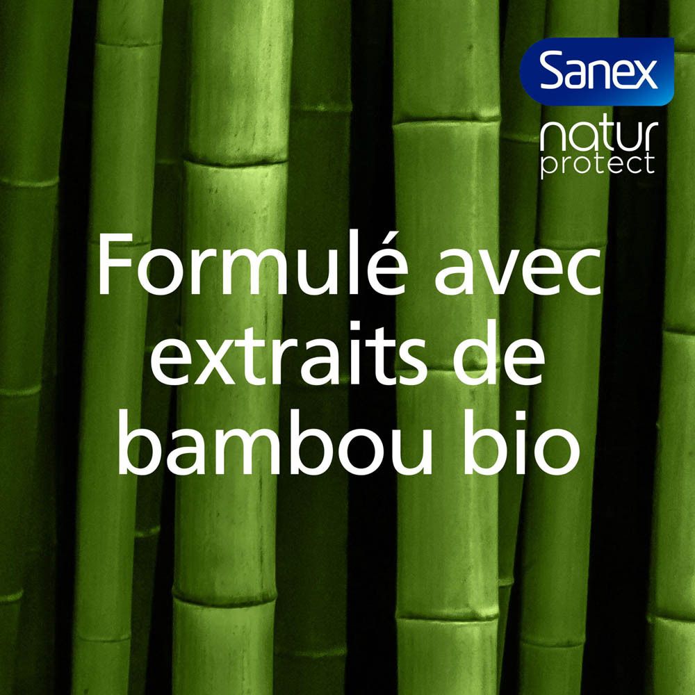 Sanex Natur Protect | Déodorant à l'Extrait de Bambou | Fresh Efficacy 24H