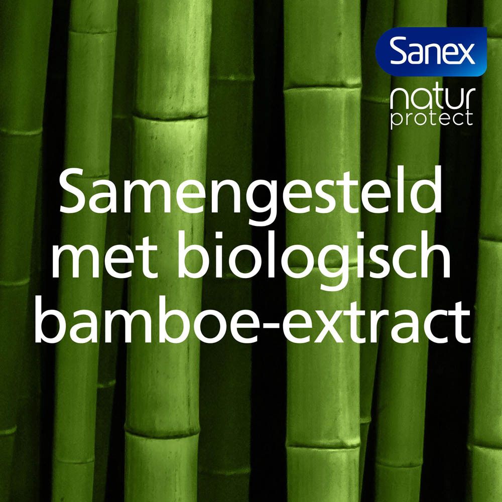 Sanex Natur Protect | Deodorant met Bamboe-extract | 24 uur frisse werking