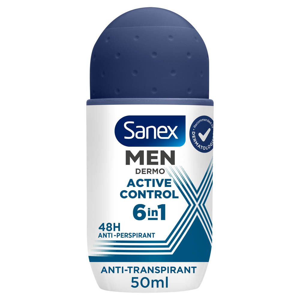 Sanex Men Active Control 48h Anti-transpirant Deodorant Roller