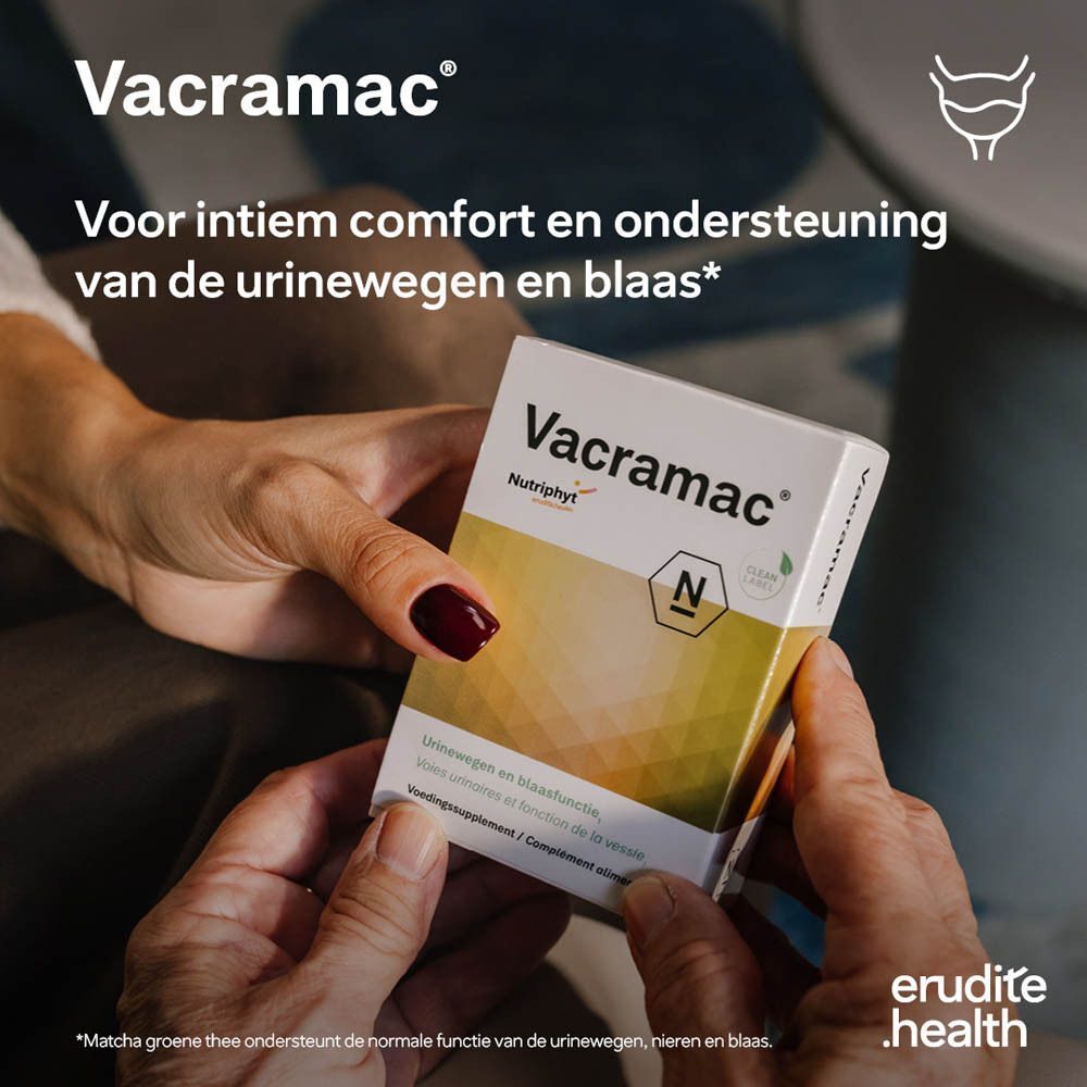 Grafiek met iconen en tekst voor Nutriphyt Vacramac Duo.