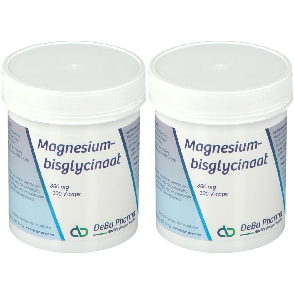 Deba Pharma Magnesiumbisglycinaat 800mg Duo