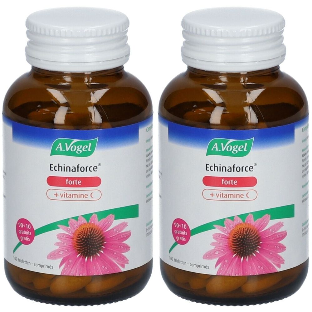 A.Vogel Echinaforce Forte + Vitamine C 90 + 10 Tabletten GRATIS Duo
