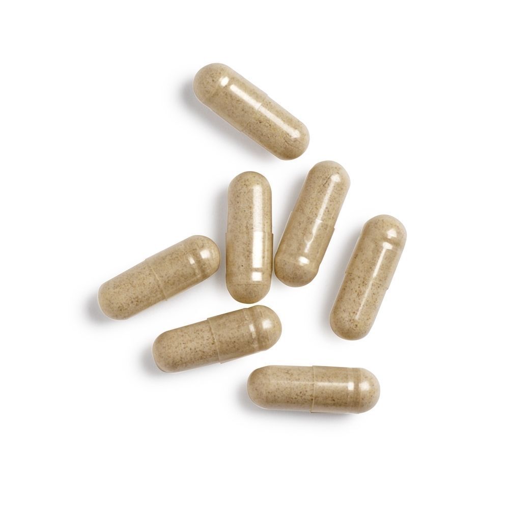 Achterkant van een verpakking Biotics Research Floracare XL met voedingsinformatie.