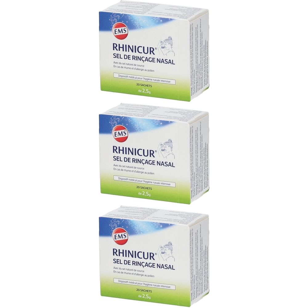 Rhinicur Sel de Rinçage Nasal