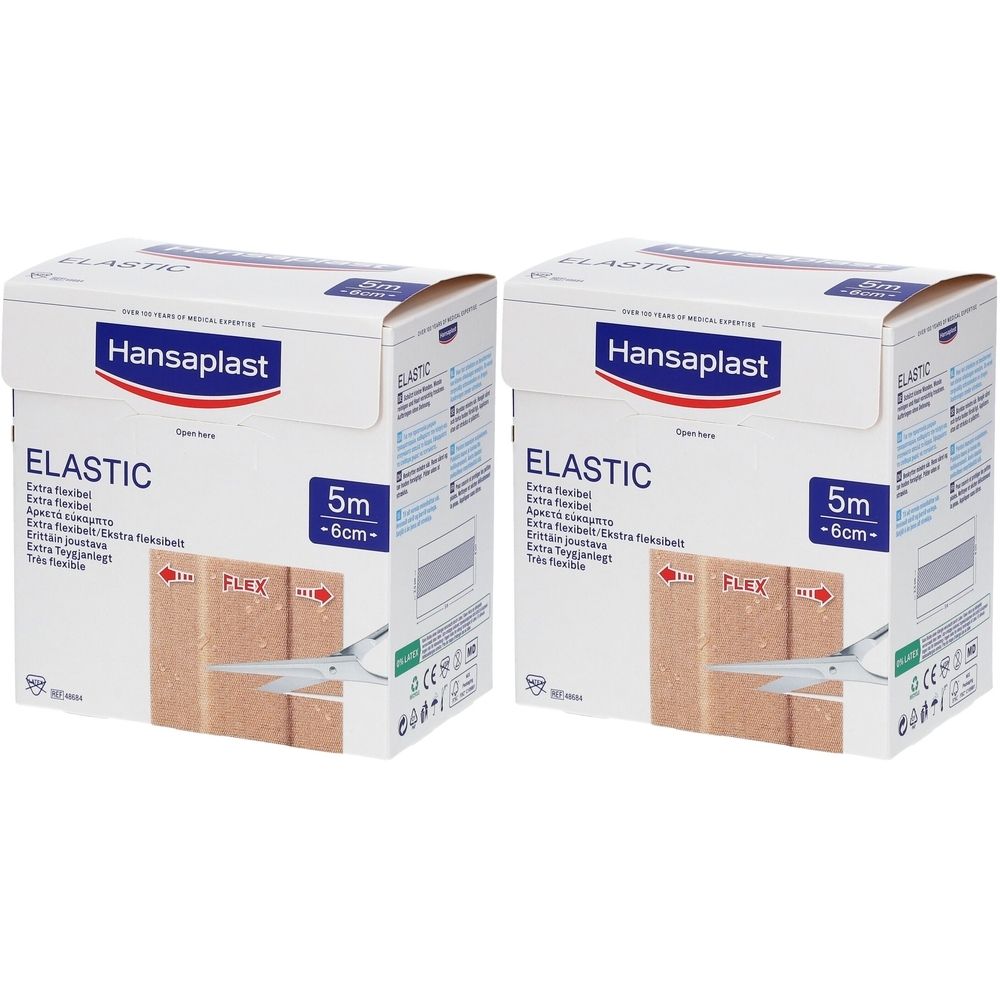 Hansaplast Elastic Extra Flexible 5 m x 6 cm