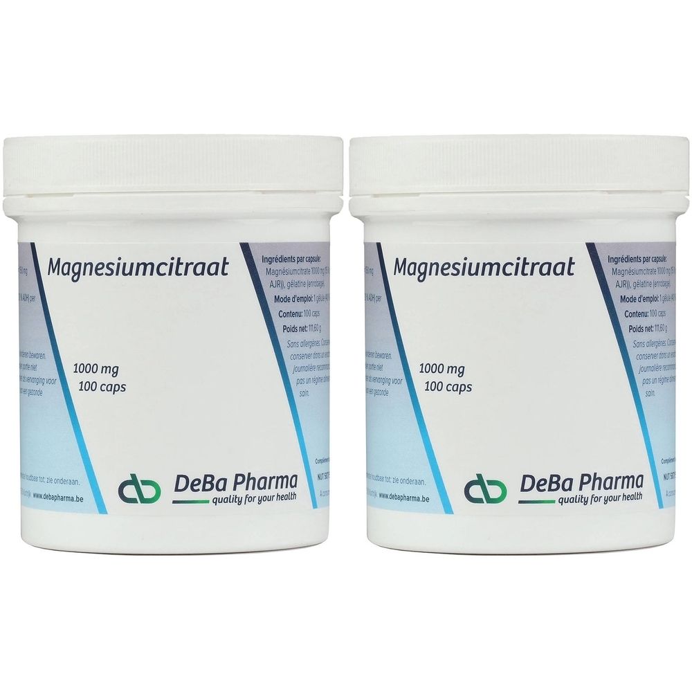 Deba Pharma Magnesium Citraat 1000mg