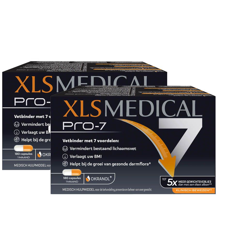 XLS Medical Pro-7 - GRATIS PERSOONLIJKE COACH + Afslankplan 1+1 GRATIS